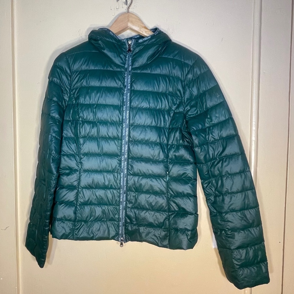 Patrizia Pepe Green Puffer Jacket